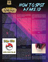 How to Spot a Fake ID